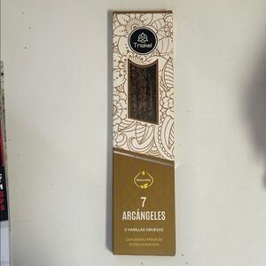 Triskel 7 Arcángeles Premium Incense Sticks - Gold & White
